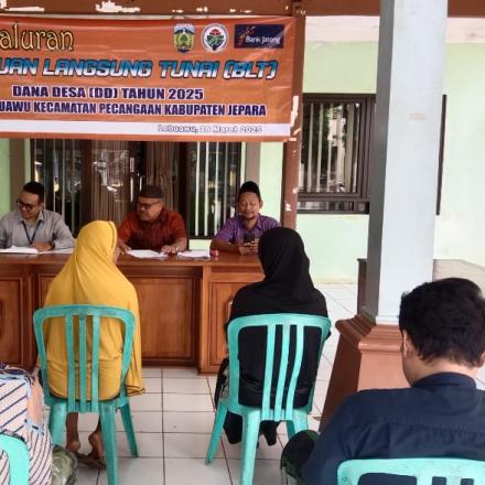 PENERIMAAN BLT DD TAHUN ANGGARAN 2025